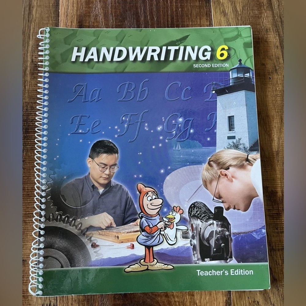 BJU Press Handwriting 6th Grade Teacher's Edition Second Edition 6